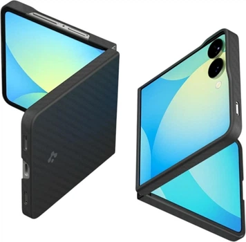 Etui Spigen AirSkin Aramid do Samsung Galaxy Z Flip 7 Black (ACS09564)