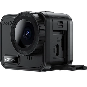 Екшн-камера ACEFAST X1 Водонепроникна IPX8 Відео до 4K Ultra HD, фото до 20 Мп, APP та Wi-Fi, 2.1'' Чорний