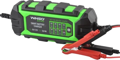Зарядний пристрій АКБ Winso Pro 8LEDs 4 A 6 В/12 В 4-120 А/год (139310)