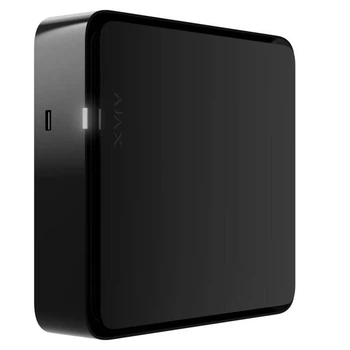 Мережевий відеореєстратор Ajax NVR HAC (16ch) black, HDMI, роздільна здатність до 4К, підтримка ONVIF/RTSP, декодування H.265/H.264, ємність до 16Тб (UG-43916)