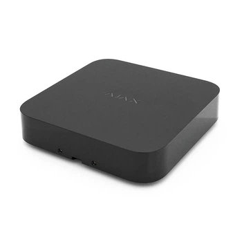 Мережевий відеореєстратор Ajax NVR (8ch) black, роздільна здатність до 4К, підтримка ONVIF/RTSP, декодування H.265/H.264, ємність до 16Тб (UG-32735)