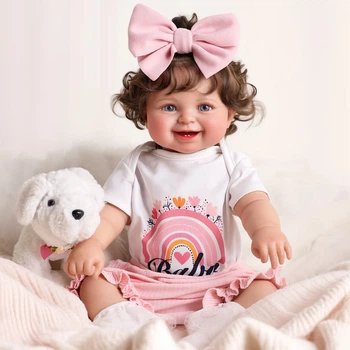 Лялька Babeside Reborn Baby Малія 20" Маленька дівчинка-принцеса зцілює серце
