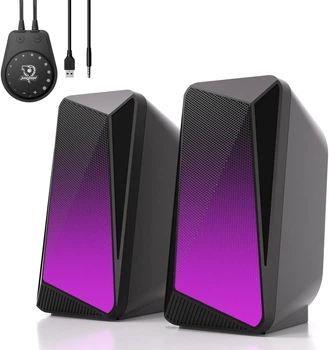 Компьютерные колонки SOULION C30, питание от USB и 3.5 мм AUX