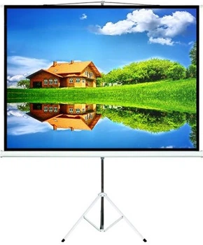 Ekran projekcyjny Maclean MC-536 na stojaku 72" 4:3 145 x 110 cm (5901549689730)