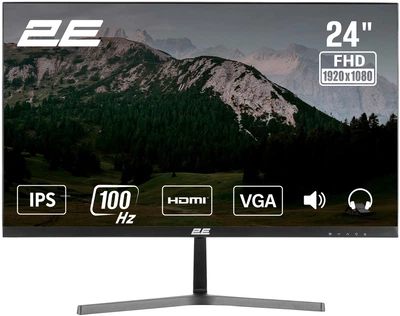 Монитор 23.8" 2E D2425B (2E-D2425B-01.EU)