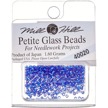 Бісер для вишивки Mill Hill Glass Seed Petite Beads Королівський синій (40020)