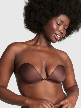 Невидимый бюстгальтер Victoria's Secret PINK лиф невидимка 1159864150 (Коричневый B/C)