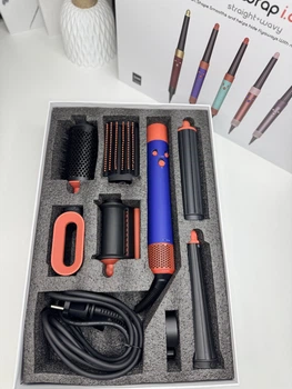 Стайлер для волос 6в1 Airwrap HS08 Vinca Blue фен щетка мультистайлер для укладки волос, выпрямитель