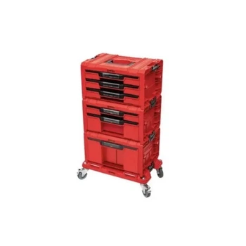 Ящик для інструментів QBRICK SYSTEM набір на платформі, 21", 525*345*885, SYSTEM PRO Drawer Workshop Set 6 Red (Z260370PG003) QBRICK SYSTEM Z260370PG003 995829