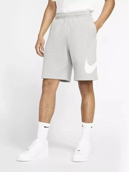 Шорти бавовняні довгі чоловічі Nike Sportswear Club Graphic BV2721-063 L Сірі(193147713480)