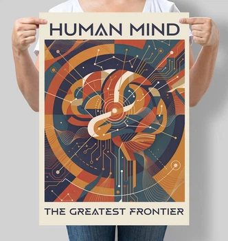 Постер Human Mind – Future Vision Collection А3 30х42 см (DZ150_А3)