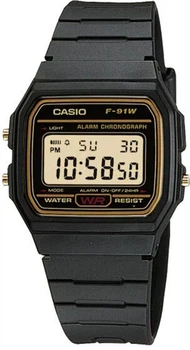 Наручные часы Casio Vintage F-91WG-9Q Black/Gold