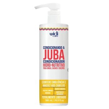Кондиціонер зволожуючо-живлячий для кучерявого волосся Widi Care Condicionando a Juba Condicionador Hidro Nutritivo, 500 мл
