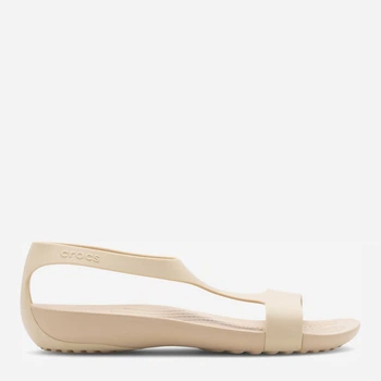 Женские сандалии Crocs Serena Sandal 205469-212 5905588393030 37-38 24.1 см Бежевые (5905588393047)