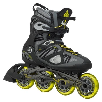 Роликові ковзани для дорослих K2 VO2 90 PRO M 44 (10.5US) 285мм Black/grey/green (3050008) (275мм)