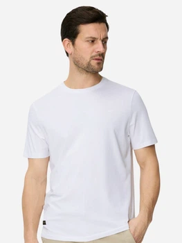 Футболка хлопковая длинная мужская Camel Active T-shirts 1/2 sleeves 409700-9T87-01 2XL Белая (4063366266233)