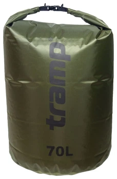 Гермомішок TRAMP PVC Diamond Ripstop 70л UTRA-209 (Зелений)