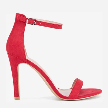 Женские босоножки JENNY SS13814 5903698579641 39 25.7 см Красные (5903698579764)