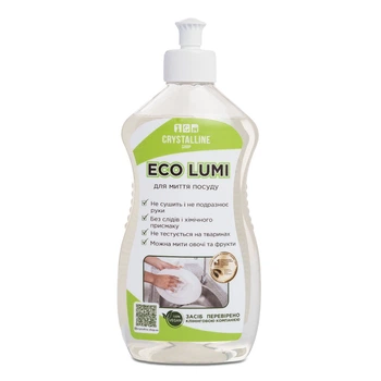 Засіб для миття посуду ECO LUMI 500мл