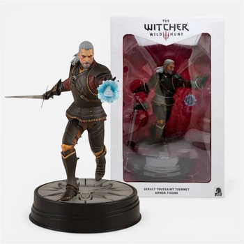 Фігурка від студії Dark Horse The Witcher 3: Wild Hunt – Geralt Toussaint Tourney Armor, Відьмак Геральт у Турнірних обладунках з Туссента, 25 см (TW 0006)