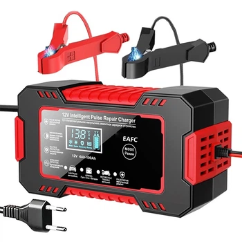 Импульсное зарядное устройство 12V и 6А для автомобильного аккумулятора