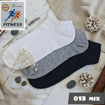 Носки женские короткие 013 Mix, 36-40р. Набор из 6 пар, микс