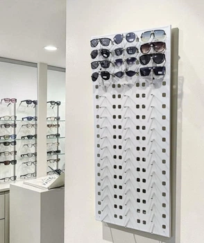 Стенд для очков с прямоугольными отверстиями Silver Eye, SBL-54
