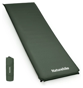 Матрац ортопедичний самонадувний одномісний Naturehike CNK2450WS020, 200х63х10 см, темно-зелений (FNR_6927595712740)