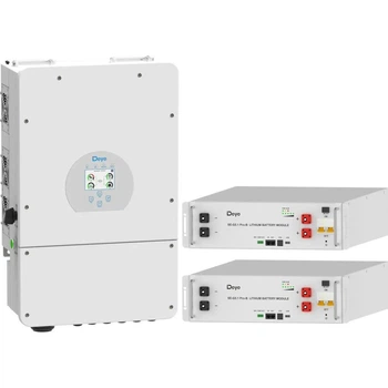Система хранения энергии Deye SUN-12K-SG02LP1-EU-AM3 12kW + 2 АКБ SE-G5.1 Pro-B 10.24 kWh (51.2V/100Ah/5120Wh) [159442]