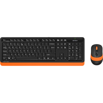 Комплект (клавиатура + мышь) A4Tech Fstyler FG1010 Black/Orange [114624]