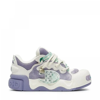 Жіночі кеди Champion AutoSkate V1 Milk White/Lilac/Mint Green 36 Білий U5AFCTW07R2