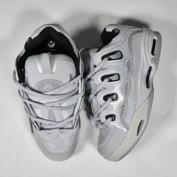 Чоловічі кеді Osiris D3 2001 Grey/Black/Grey ( У ) 42 Сірий U-OS-A030