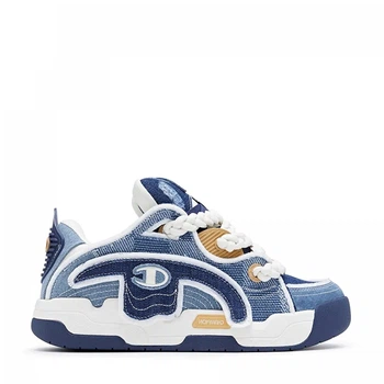 Чоловічі кеди Champion TronSkate V1 Indigo/Washed Denim/Amber 40 Синій U4CFCTM02M1