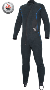 Утеплитель для сухого гидрокостюма Bare SB SYSTEM Mid Layer Full Черный L