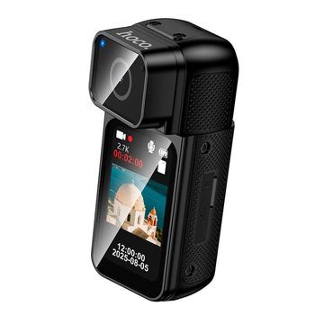 Екшн-камера спорт HOCO DV105 sports camera 1080p 30fps Wi-Fi Чорний