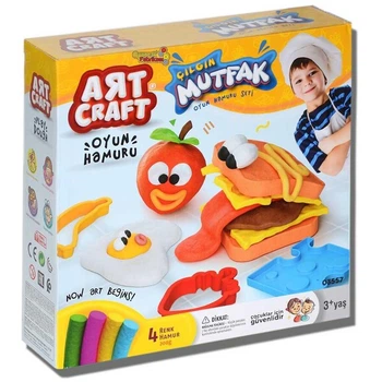 Набор теста для лепки Кулинария 4 цвета формы и аксессуары Art Craft 03557 200 г