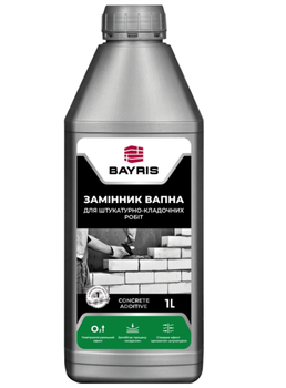 Замінник вапна "Для мурувально-штукатурних робіт" Bayris, 1л