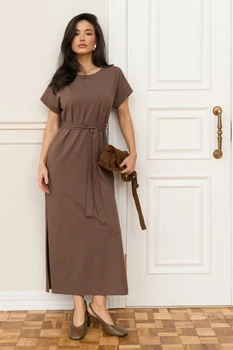 Сукня 3091 ТМ Triko Bakh 46-48 какао ( 3091_cocoa_1)