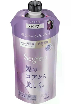 Шампунь для объема зрелых волос Као Segreta Shampoo Soft , пополнения 340 мл