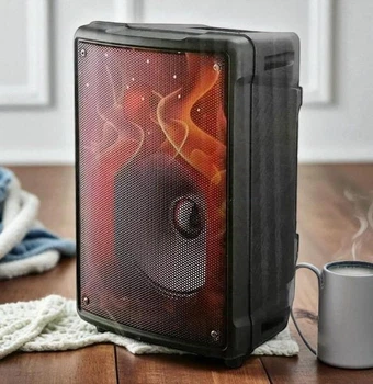 Светодиодная широкополосная колонка-комбик, ZQS 30 Вт, Bluetooth с проводным микрофоном, Черный (33І8)