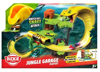 Паркінг-гараж Simba Dickie Toys Джунглі з машинкою 333-8000 (4006333093920)