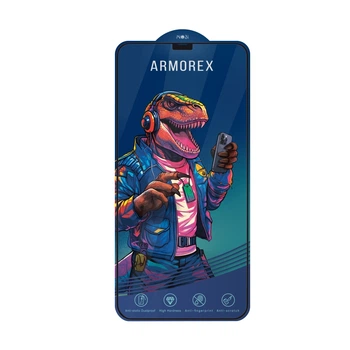 Защитное стекло ARMOREX 5D High-Alum AntiDust for iPhone XS Max/11 Pro Max Черное