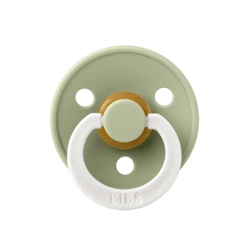 Пустушка Bibs 0-6 міс Colour Latex Sage GLOW
