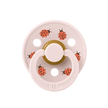Пустушка Studio 0-6 m Colour Latex Round (кругла) Ladybug Friends - Petal