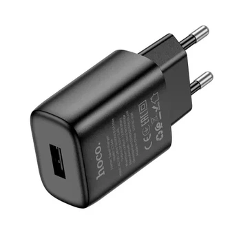 Зарядний пристрій Hoco C134A Solid 12W Black