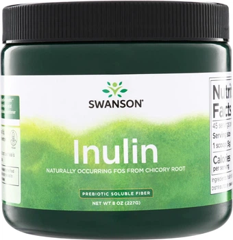 Натуральний пребіотик Swanson Inulin Prebiotic Soluble Fiber 227 г (87614025209)