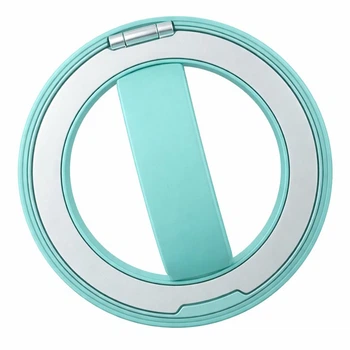 Подставка для телефона Ring With Magsafe магнитная для смартфона легкая голубая для удобного использования