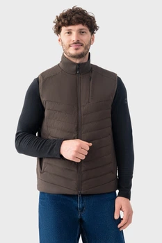 Жилет AVECS коричневий з технологією Water Proof 2XL