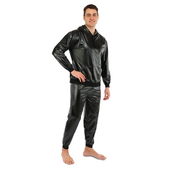 Костюм сауна для похудения Sibote Sauna Suit 7467 размер 4XL (54-56) Black