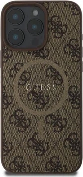 Панель Guess 4G Ring Classic Logo MagSafe для iPhone 16 Pro Max Brown (3666339327279)